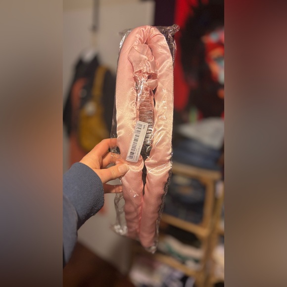 Accessories - Pink Satin Hair Curling Ribbon